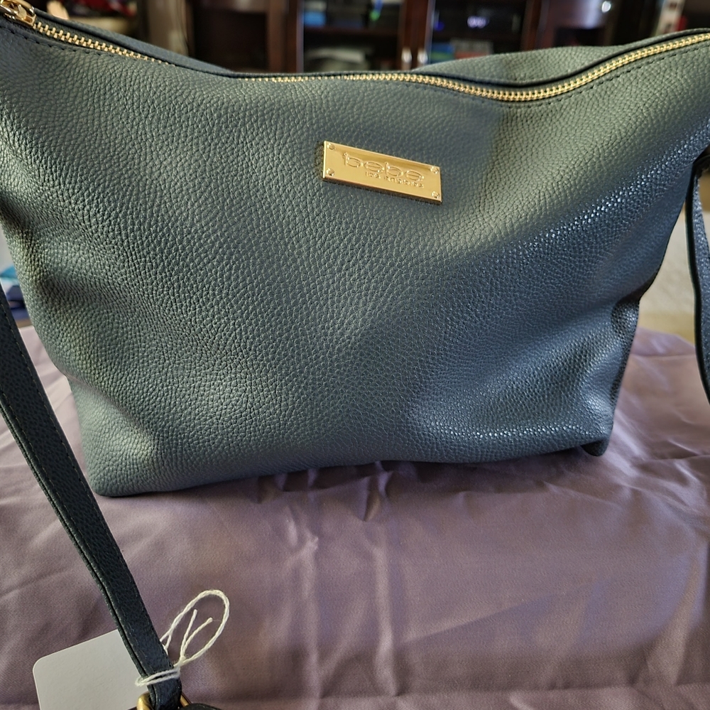 Bebe Blue Crossbody Purse